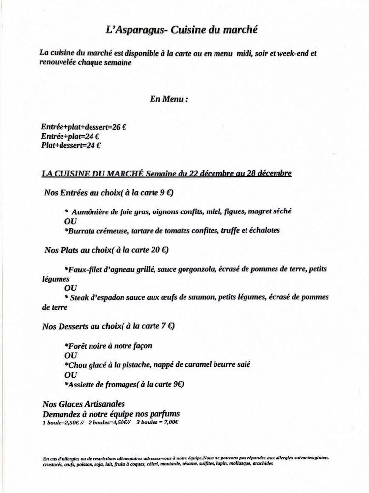 L'Asparagus - Menu Image 4